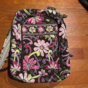 Vera Bradley - Laptop Backpack - Purple Punch